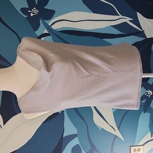 WHBM Sleeveless Shimmer Cowl Neck Top - Size S